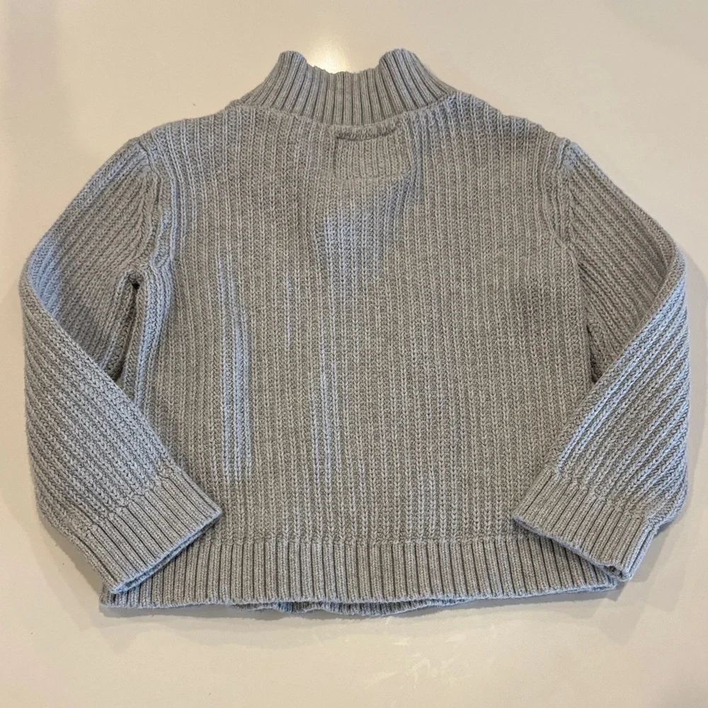 OshKosh BGosh Gray Cable Knit Sweater Kids